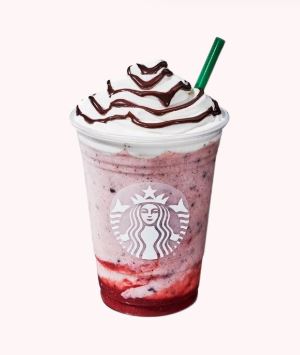 Chocolate-Covered Strawberry Crème Frappuccino