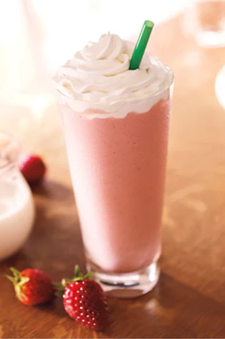 strawberry latte